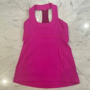 Lululemon thick strap workout tank top